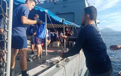 Frigate mission in Palawan